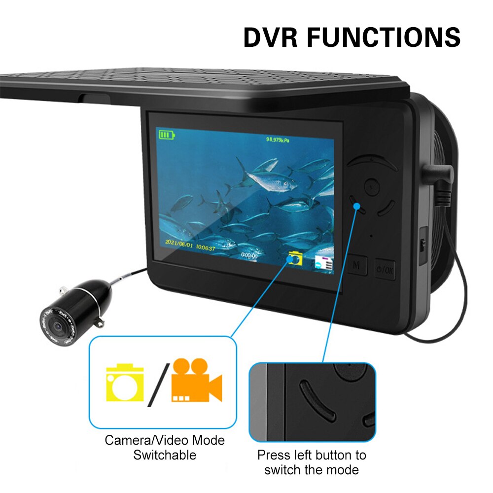 Underwater Fishing Camera Waterproof video