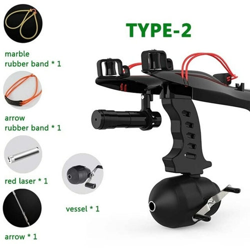 Powerful Hunting Slingshot Fishing Gun