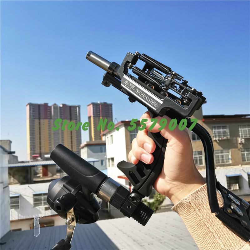 Powerful Laser Hunting Slingshot Rifle With Arrows