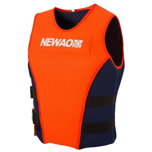 Professional Adults Life Jacket Neoprene Safety Life Vest Rescue