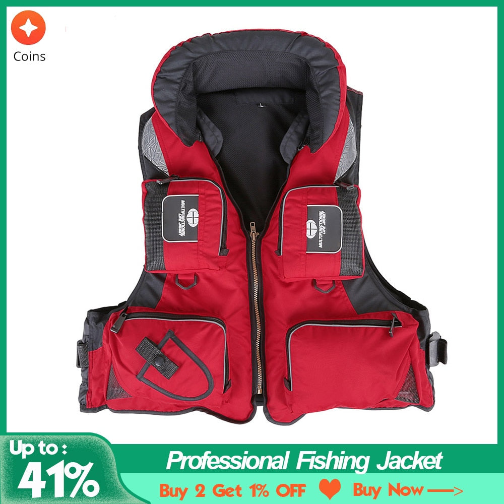 Professional Fishing Jacket Water Sports