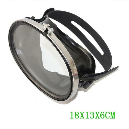 Diving Mask Tempered Glass Stainless Steel Underwater