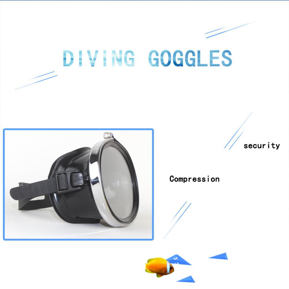 Diving Mask Tempered Glass Stainless Steel Underwater