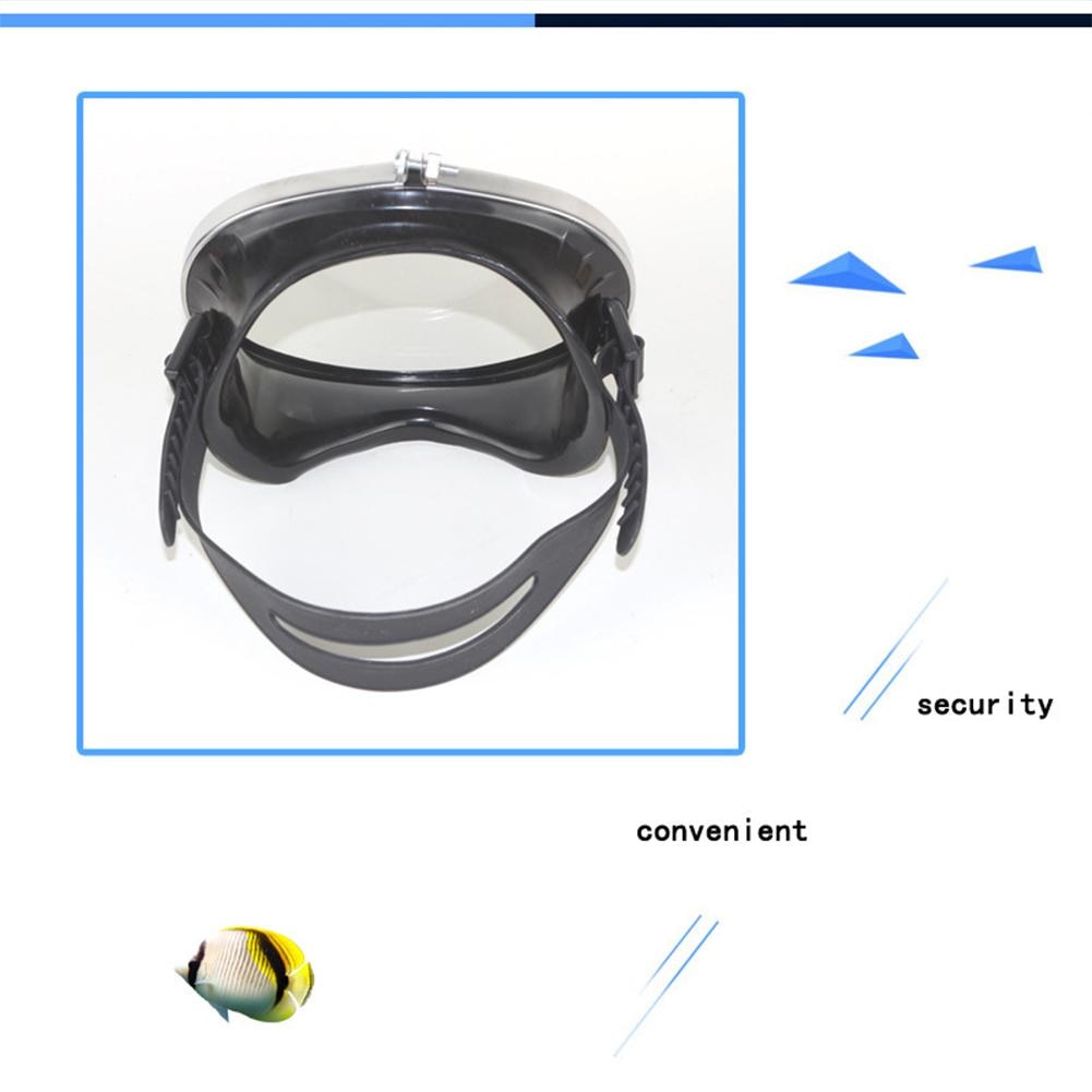 Diving Mask Tempered Glass Stainless Steel Underwater