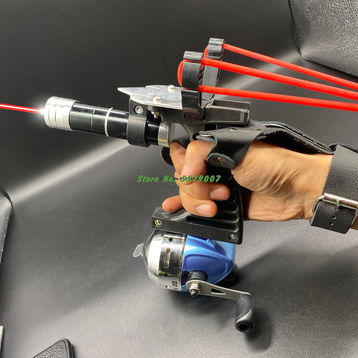 Professional Hunting Fishing Slingshot Rifle Crossbow Shooting Bow