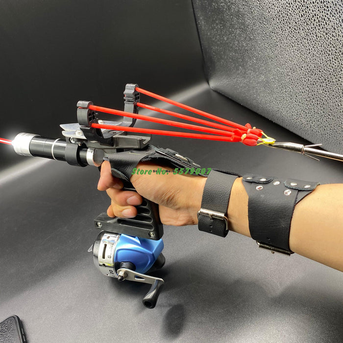 Professional Hunting Fishing Slingshot Rifle Crossbow Shooting Bow