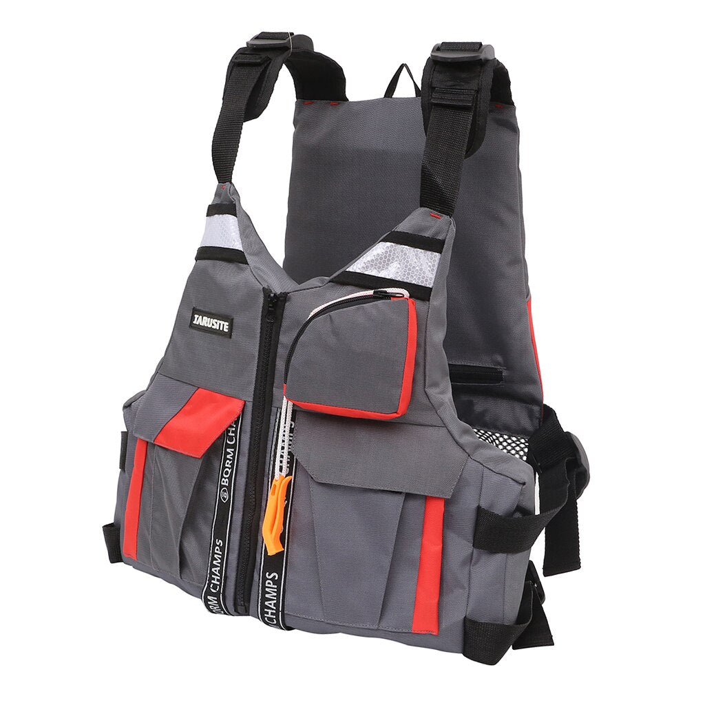Reflective Life Jacket Fishing Mesh Vest