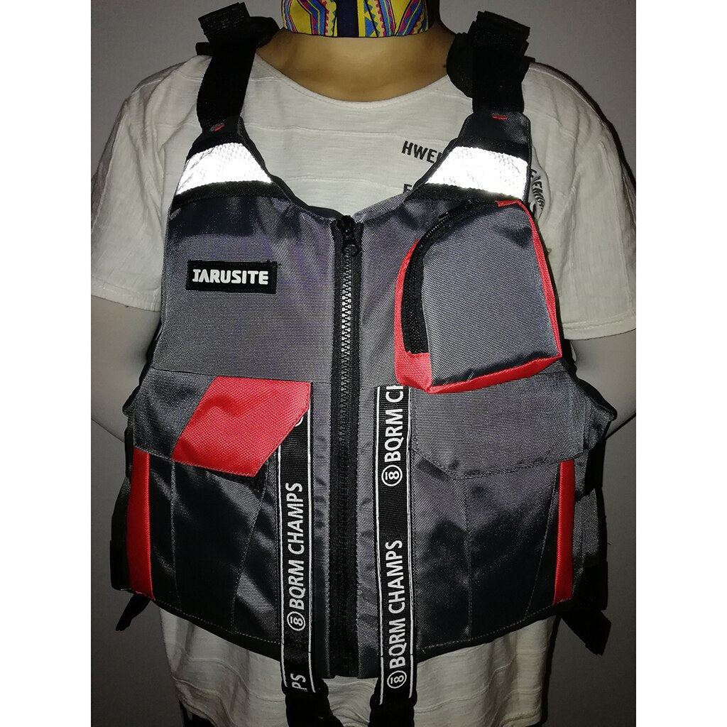 Reflective Life Jacket Fishing Mesh Vest