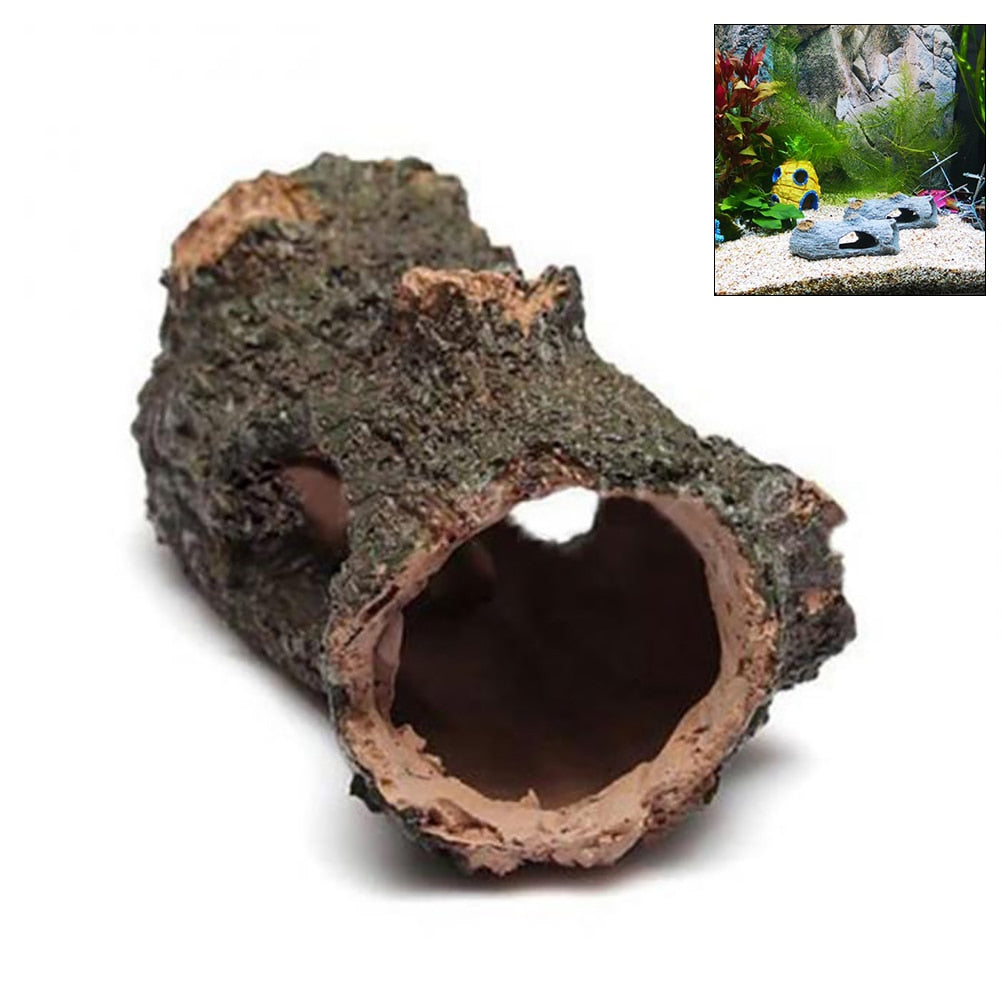 Aquarium Trunk Fish Tank Tree Log Wood Landscape