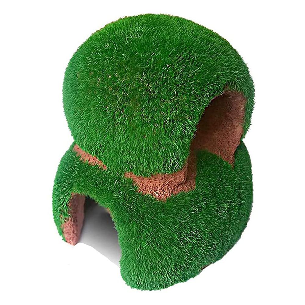 Moss House Hideout Fish Tank Aquarium