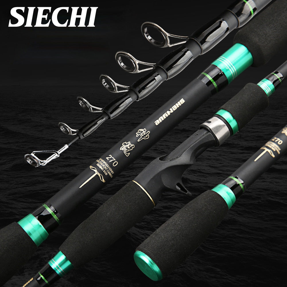 SIECHI Travel Rod Spinning Casting Rod