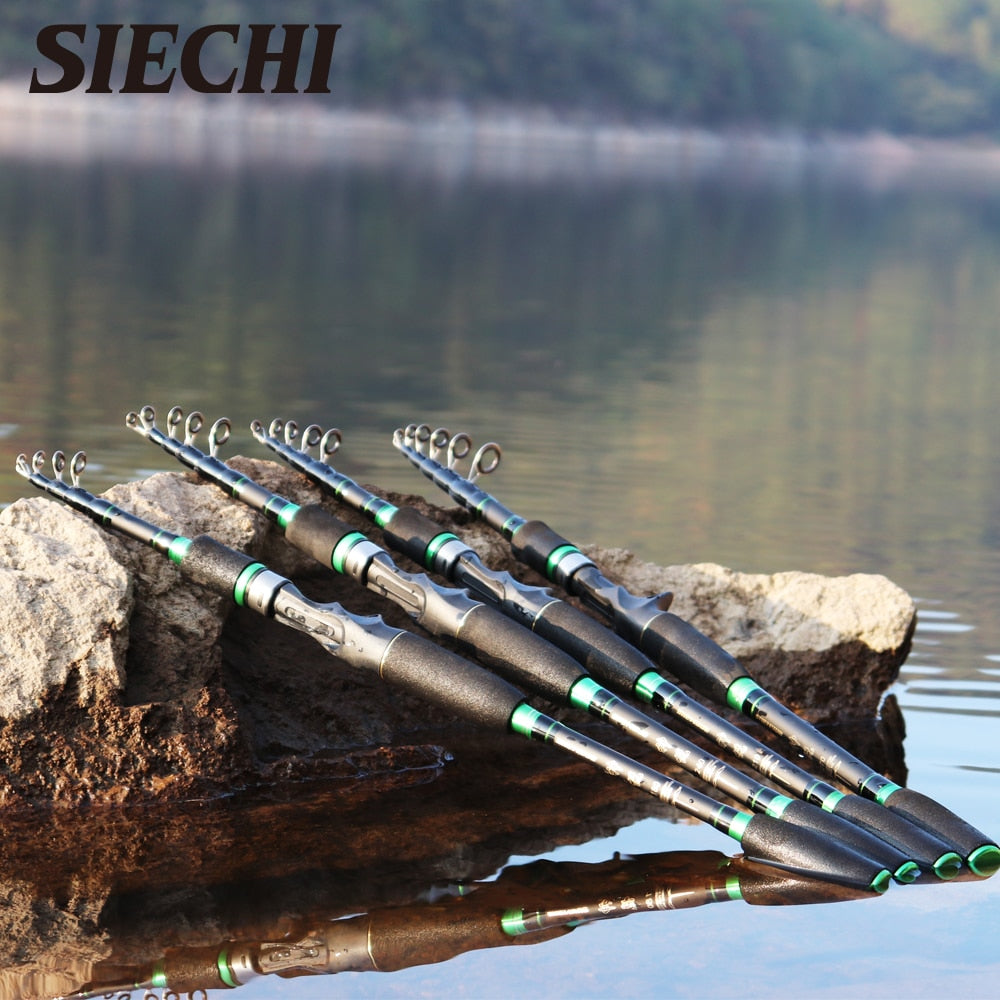 SIECHI Travel Rod Spinning Casting Rod