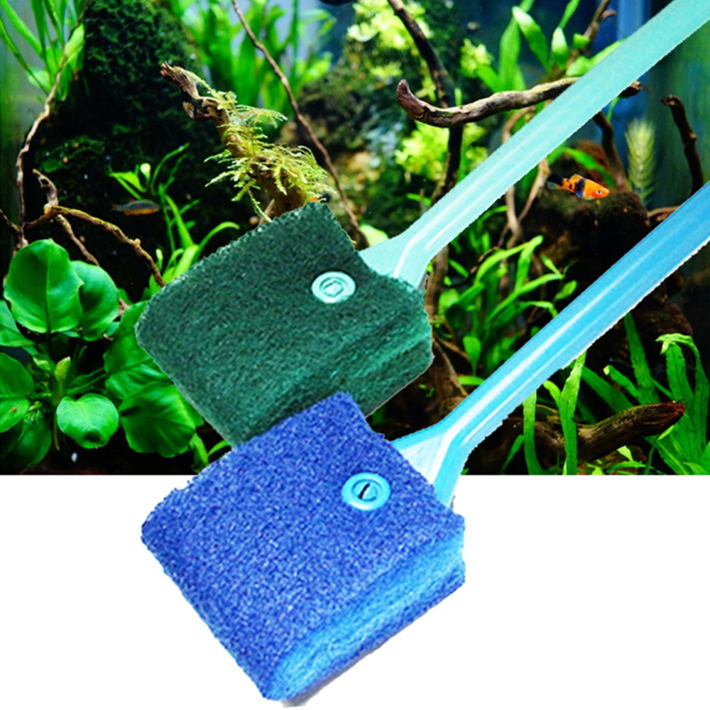 STVK Aquarium Fish Tank Glass Plant Cleaning Brushes Floating Clean