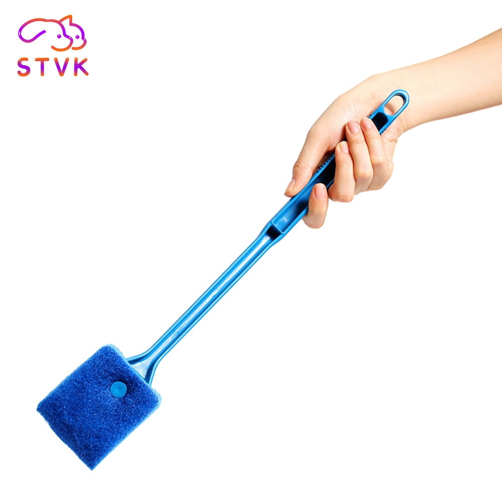 STVK Aquarium Fish Tank Glass Plant Cleaning Brushes Floating Clean