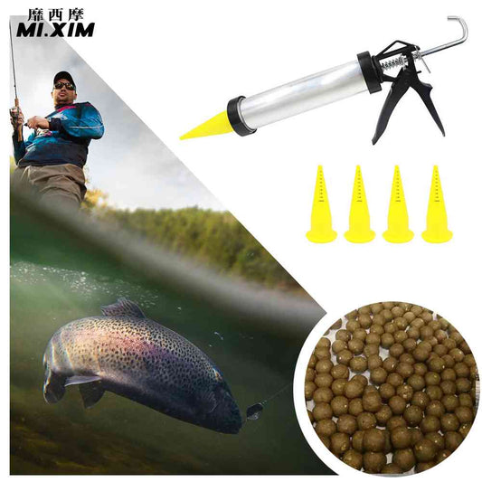 Sausage Maker Bait Fishing Aluminum Boilie Gun Nozzle