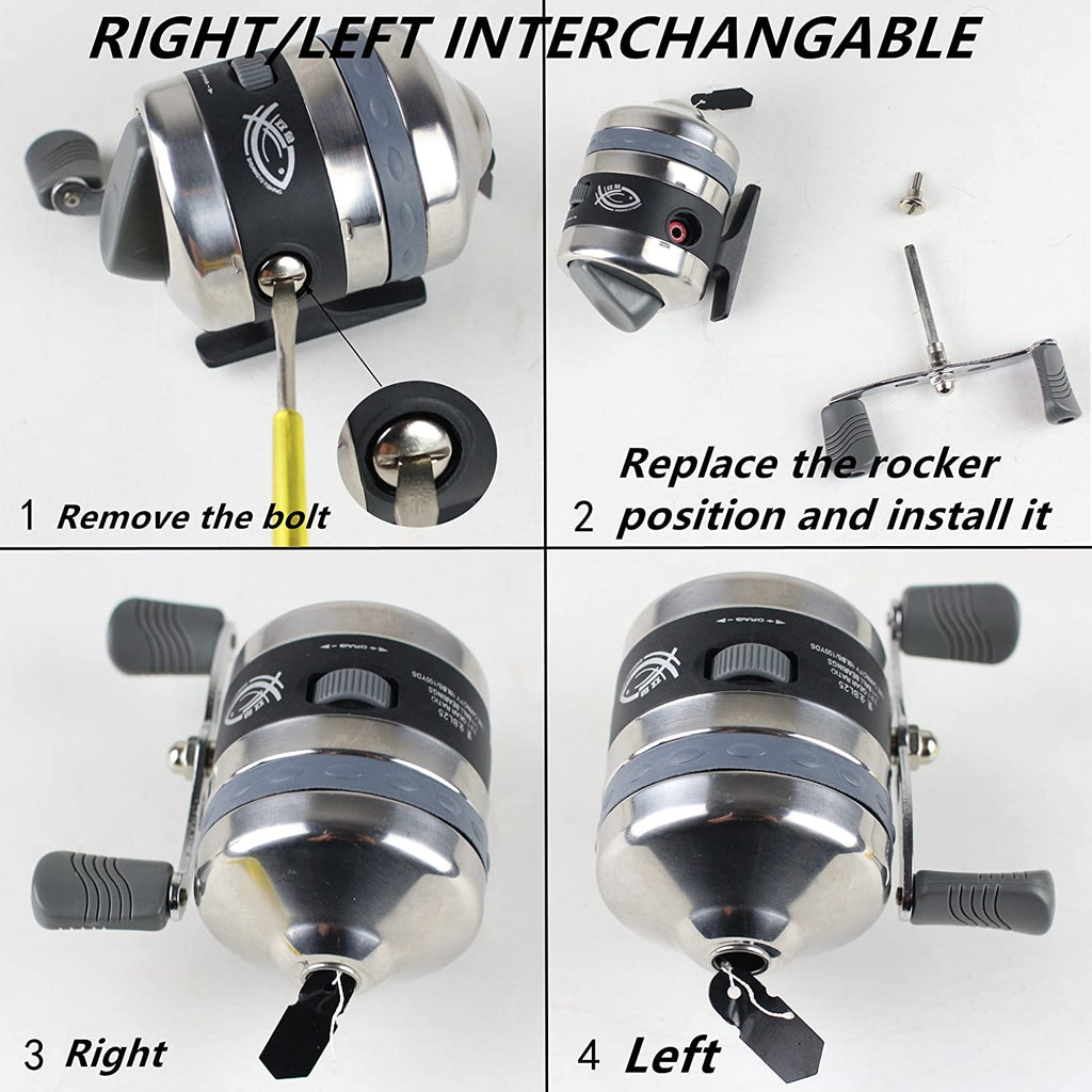 Bowfishing Reel Seat Spincast