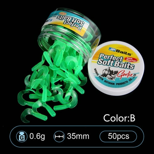 Soft Rubber Tails Worm Baits