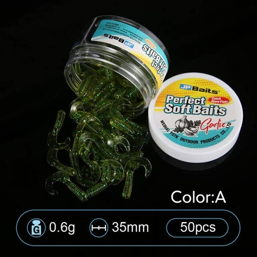 Soft Rubber Tails Worm Baits