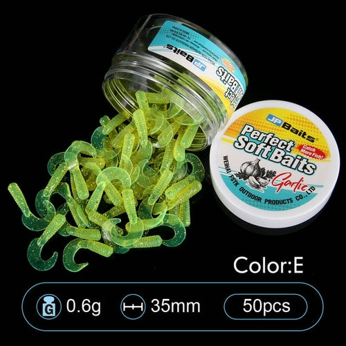 Soft Rubber Tails Worm Baits