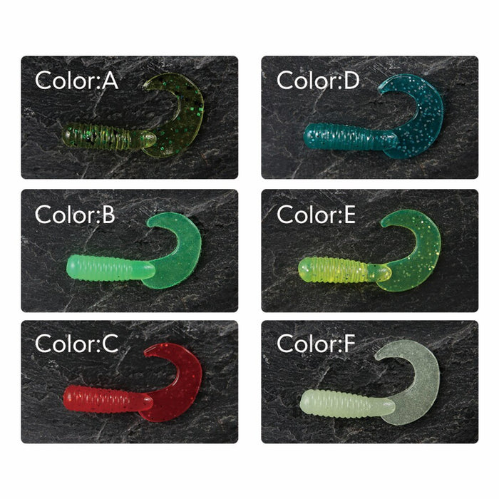 Soft Rubber Tails Worm Baits