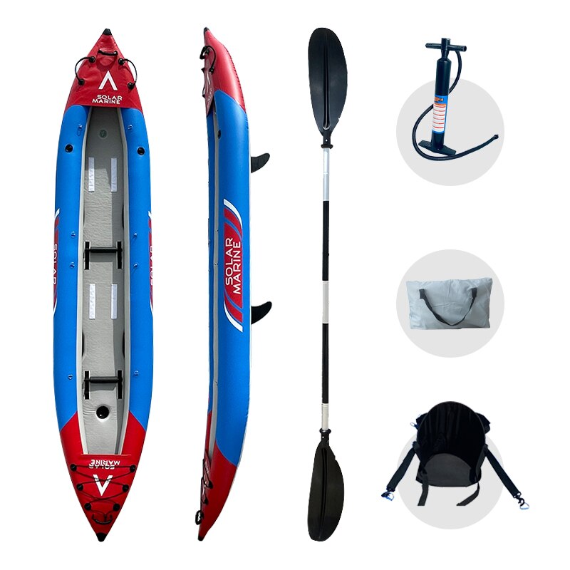 2 Person Tandem Inflatable Fishing Kayak