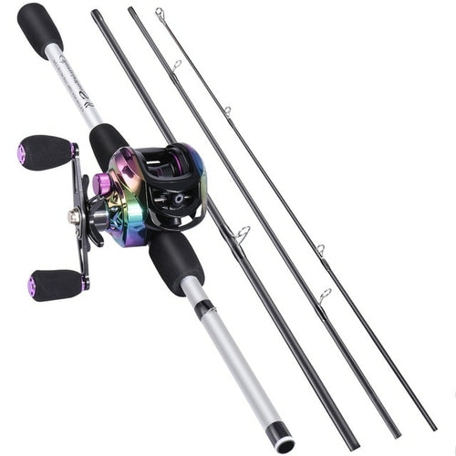 Fishing Set Carbon Telescopic Fishing Rod