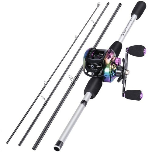 Fishing Set Carbon Telescopic Fishing Rod