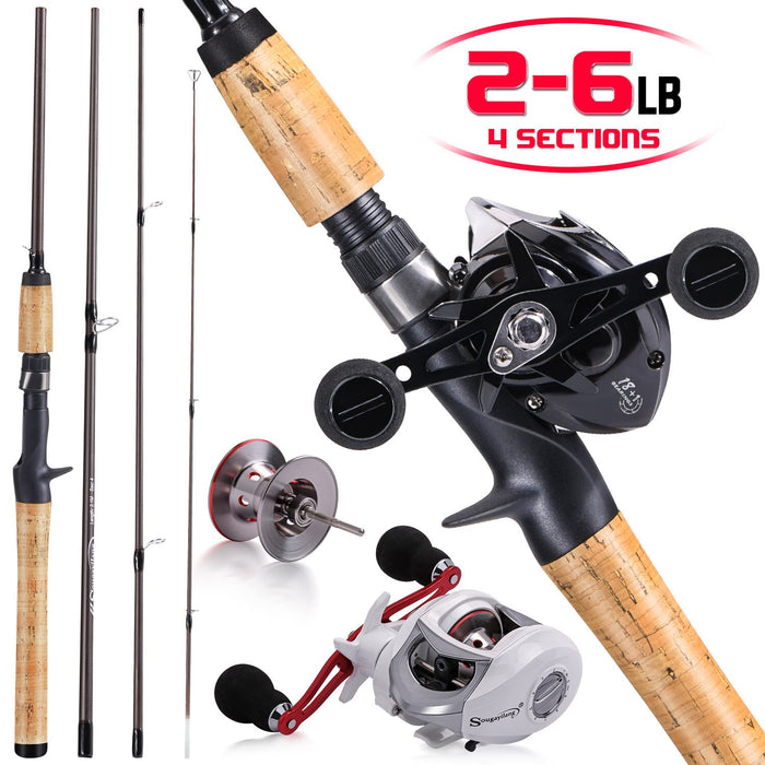 Casting Fishing Rod Combo 2.1M