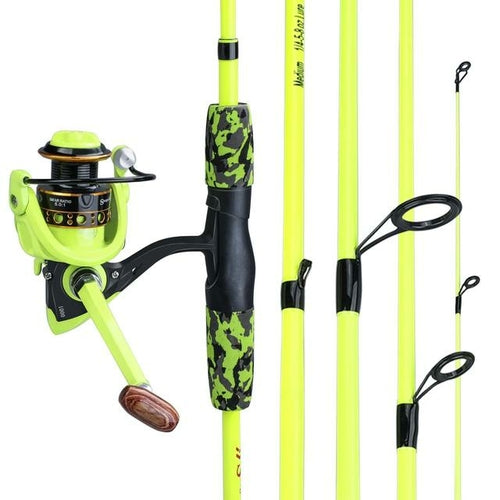 Sougayilang Portable 5 Sections Fishing Rod