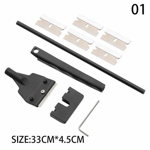Stainless Steel Aquarium Fish Tank Algae Scraper Clean Brush Blade