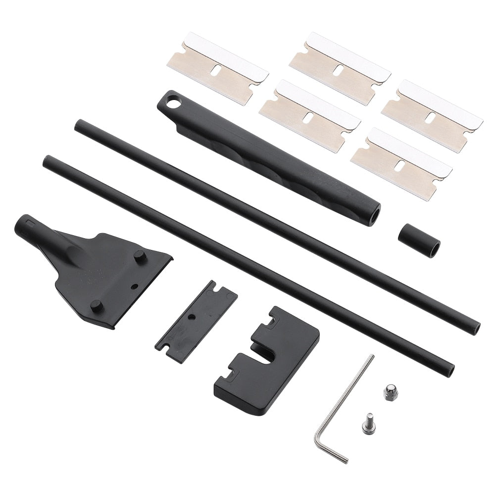 Stainless Steel Aquarium Fish Tank Algae Scraper Clean Brush Blade