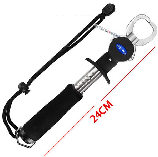 Stainless Steel Fishing Gripper With Weighing And Ruler