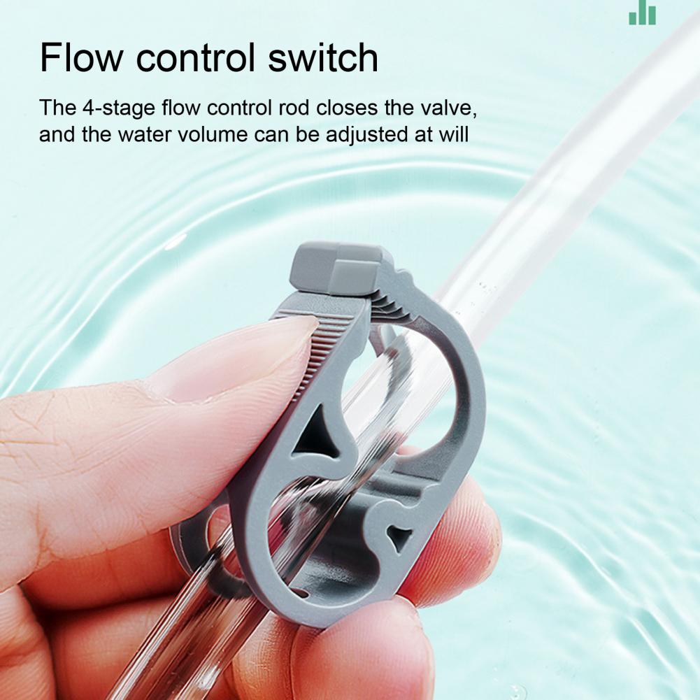 Sturdy Aquarium Gravel Cleaner  with Filter Manual Aquarium Water