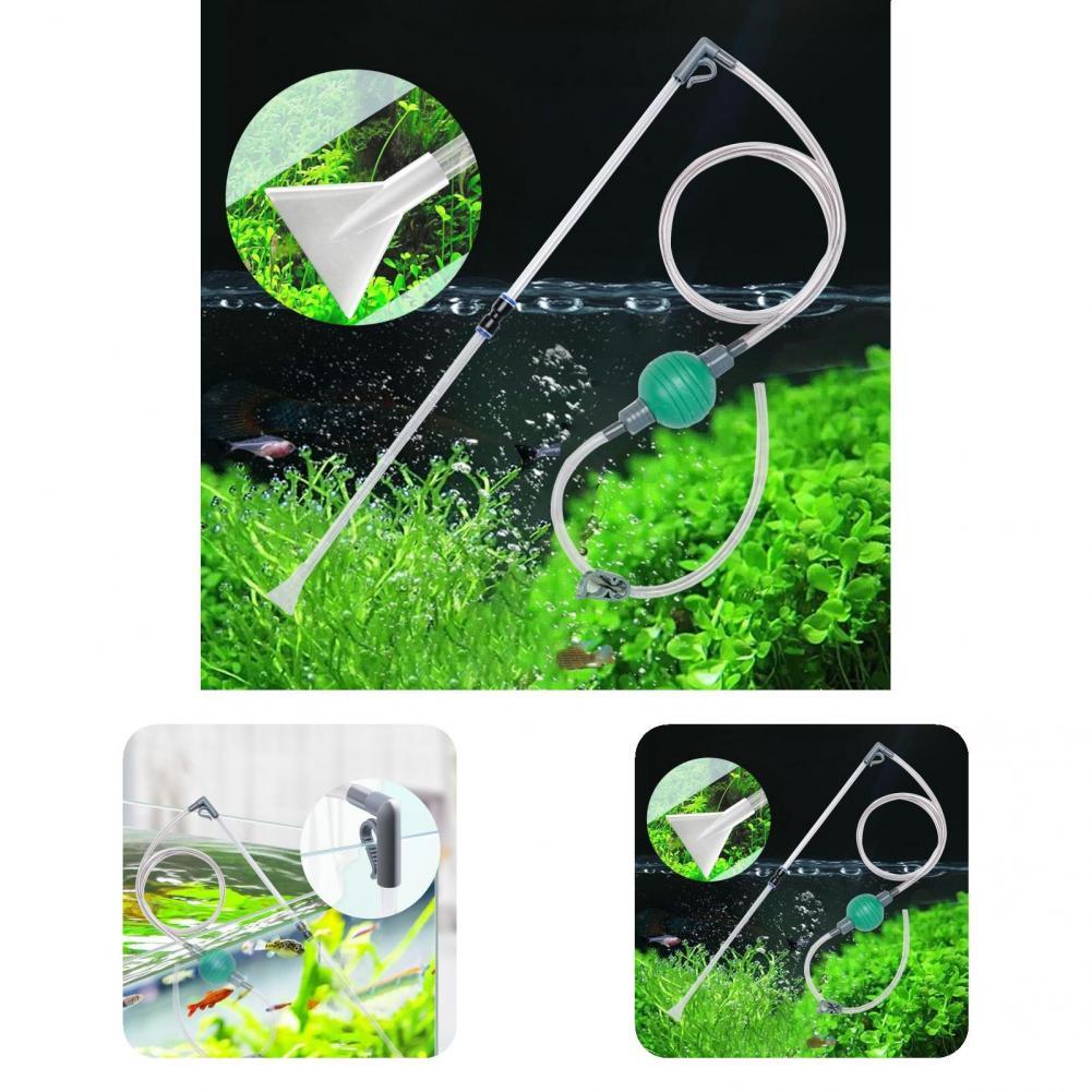 Sturdy Aquarium Gravel Cleaner  with Filter Manual Aquarium Water