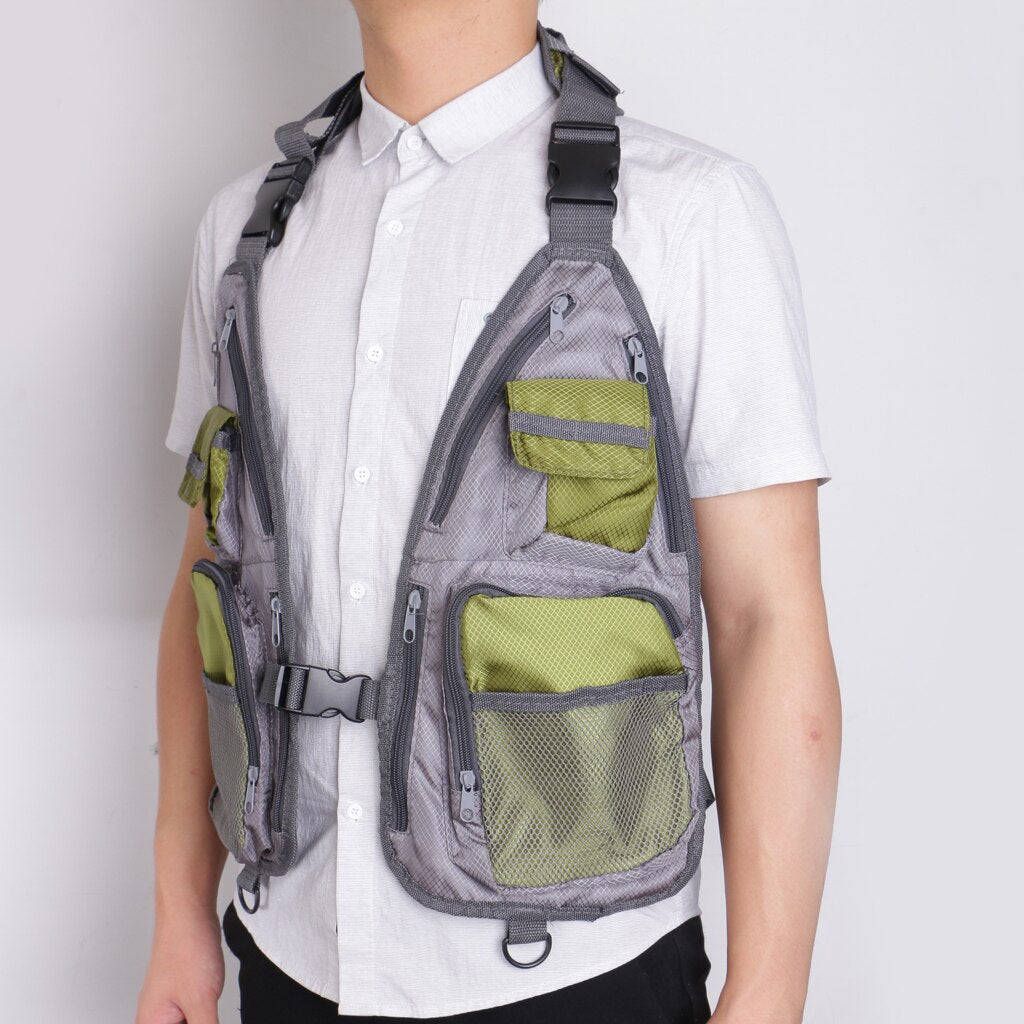 Super Light Fly Fishing Mesh Vest