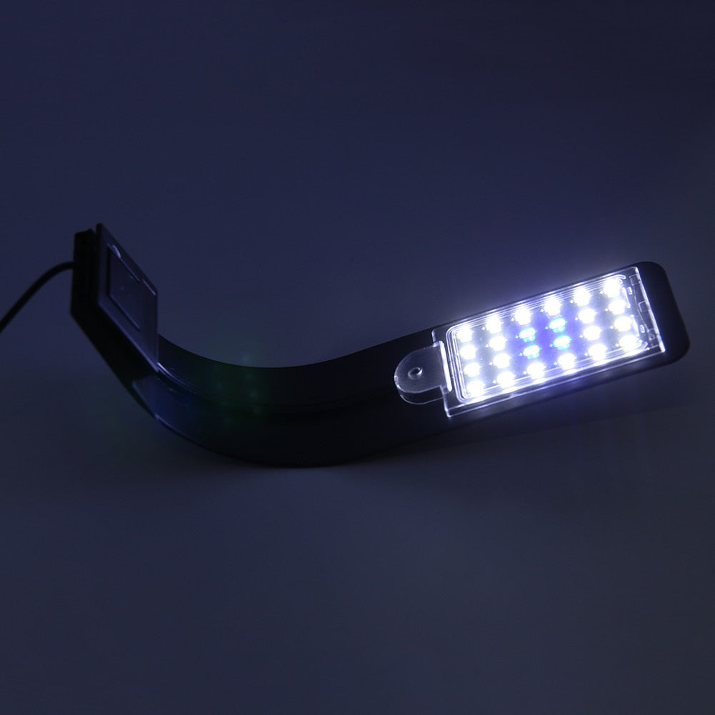 Super Slim 10W LED Waterproof Aquarium Light Fish Tank Plant Grow Clip