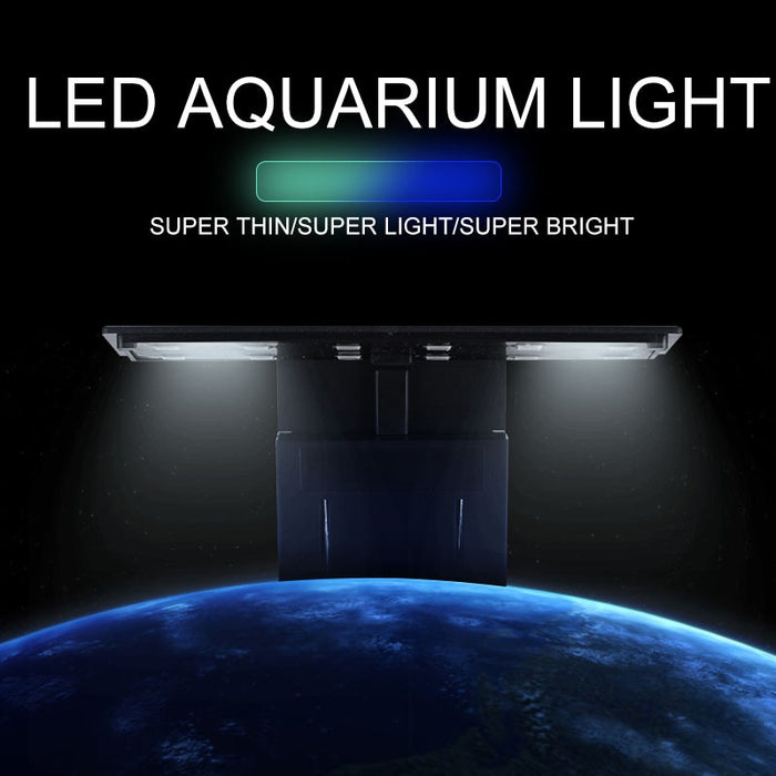 Super Slim LED Aquarium Light Lighting plants Grow Light 5W/10W/15W