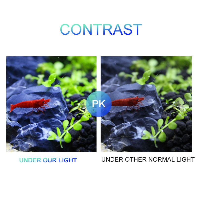 Super Slim LED Aquarium Light Lighting plants Grow Light 5W/10W/15W