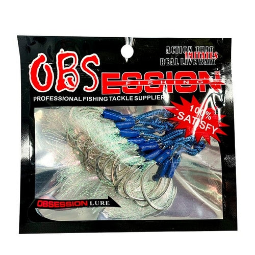 TEASER 10pcs/lot Professional Jigging Twin