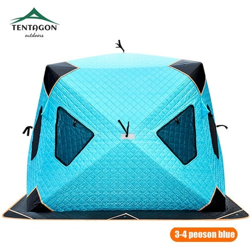 4 Layer Thick Cotton Winter Fishing Tent