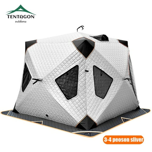 4 Layer Thick Cotton Winter Fishing Tent