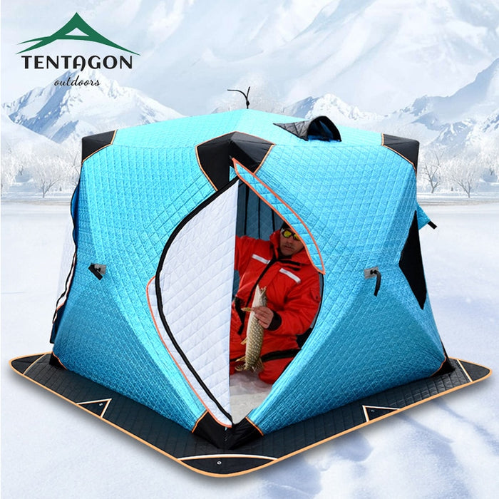 4 Layer Thick Cotton Winter Fishing Tent