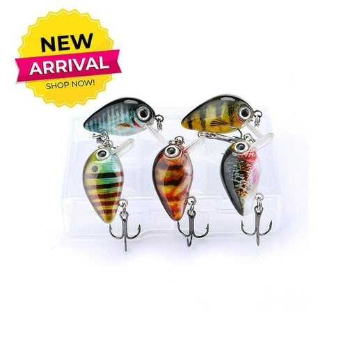 Mini Wobblers/Crankbait Fishing Lure