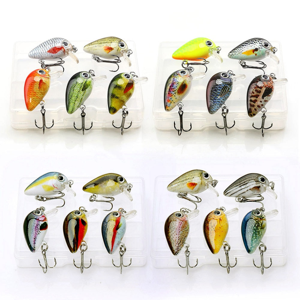 Mini Wobblers/Crankbait Fishing Lure
