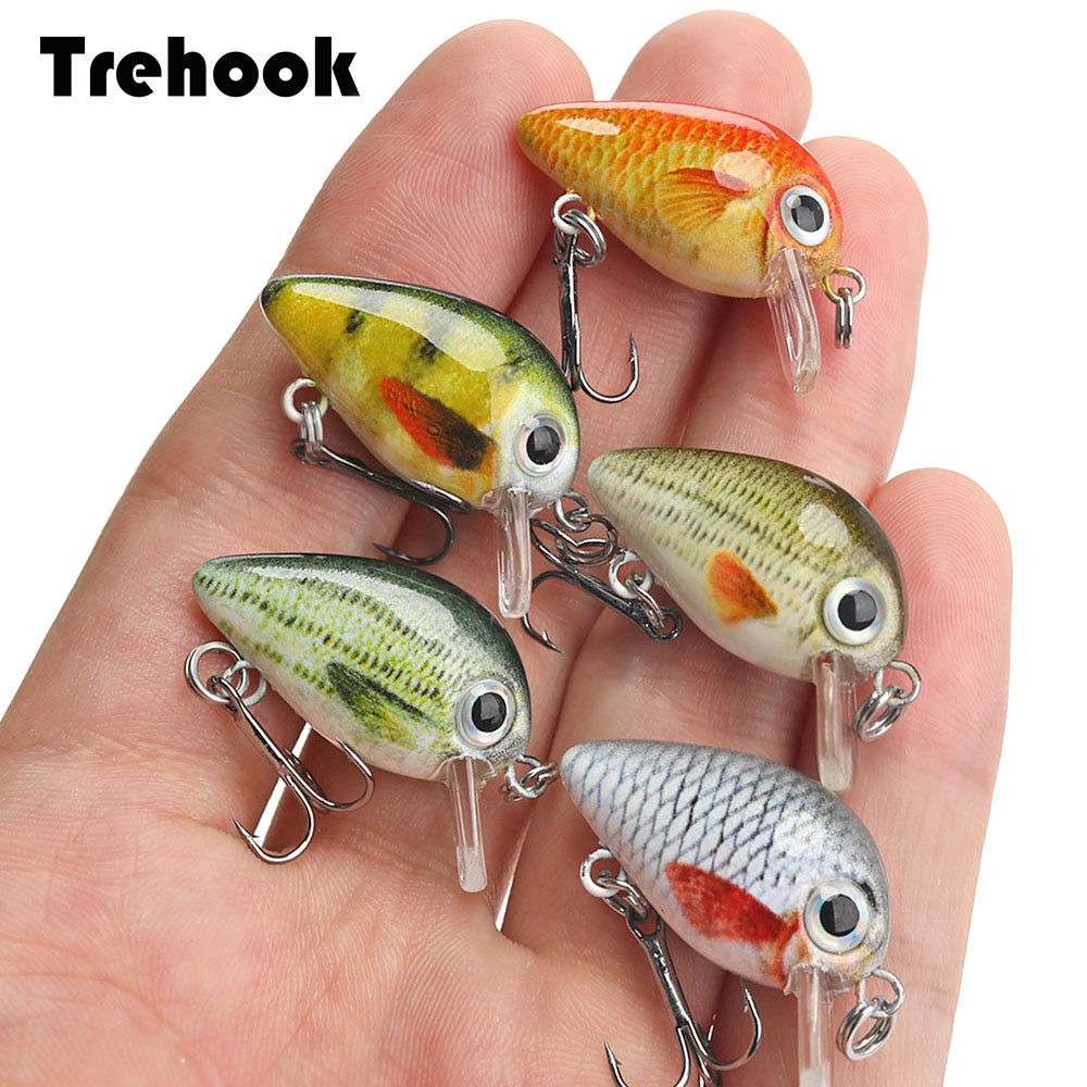 Mini Wobblers/Crankbait Fishing Lure