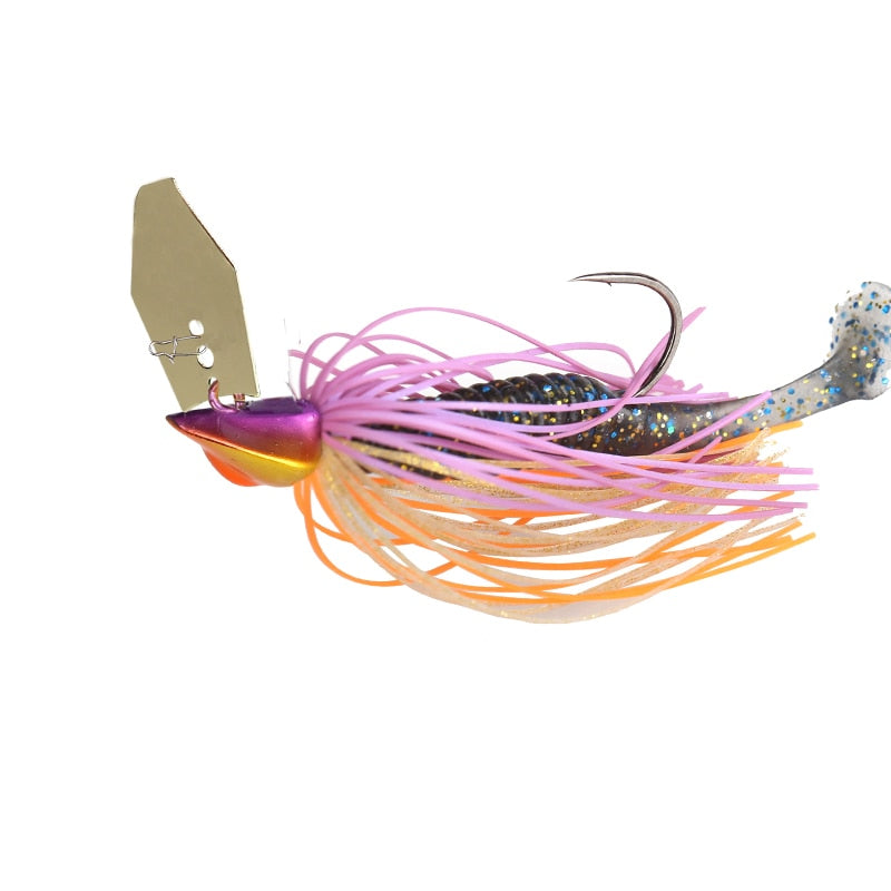 TSURINOYA 11g 14g Spinner Bait Fishing Lure SWIM JIG Buzzbait Chatter