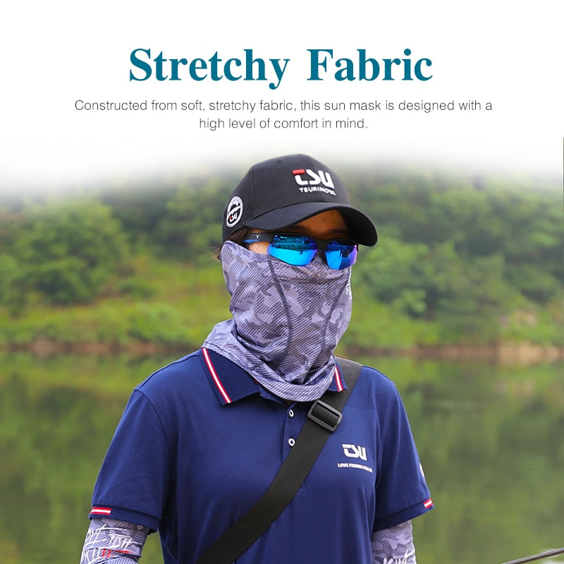 Head Neck Arm Sun Protection Fishing Mask