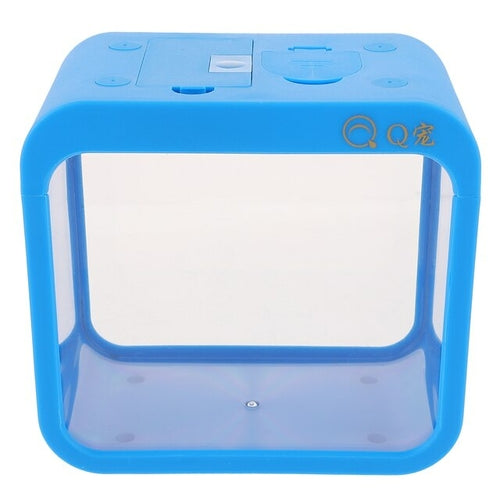 Tank Box Aquarium Mini Desktoplight Reptile Bettadecoration Battle
