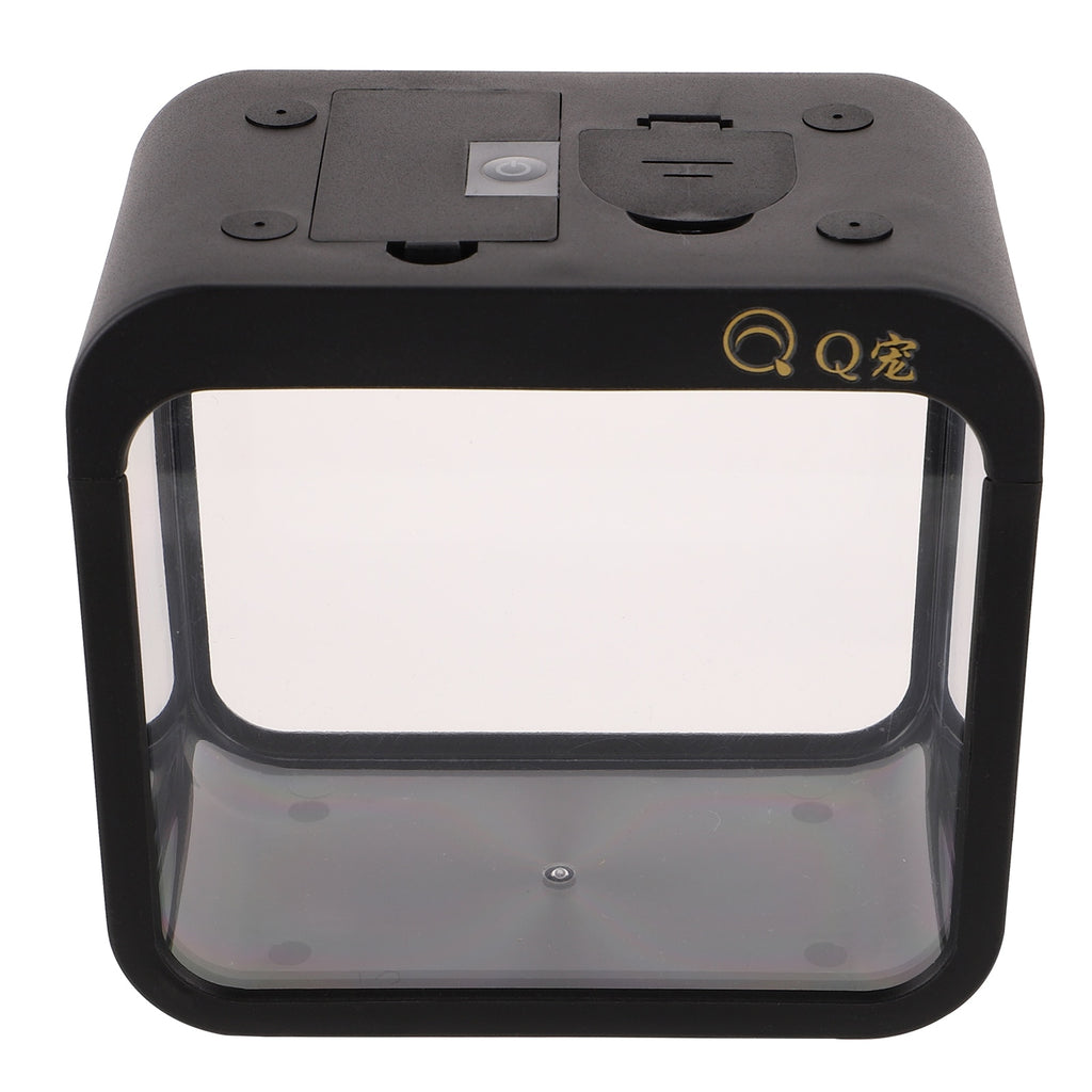 Tank Box Aquarium Mini Desktoplight Reptile Bettadecoration Battle