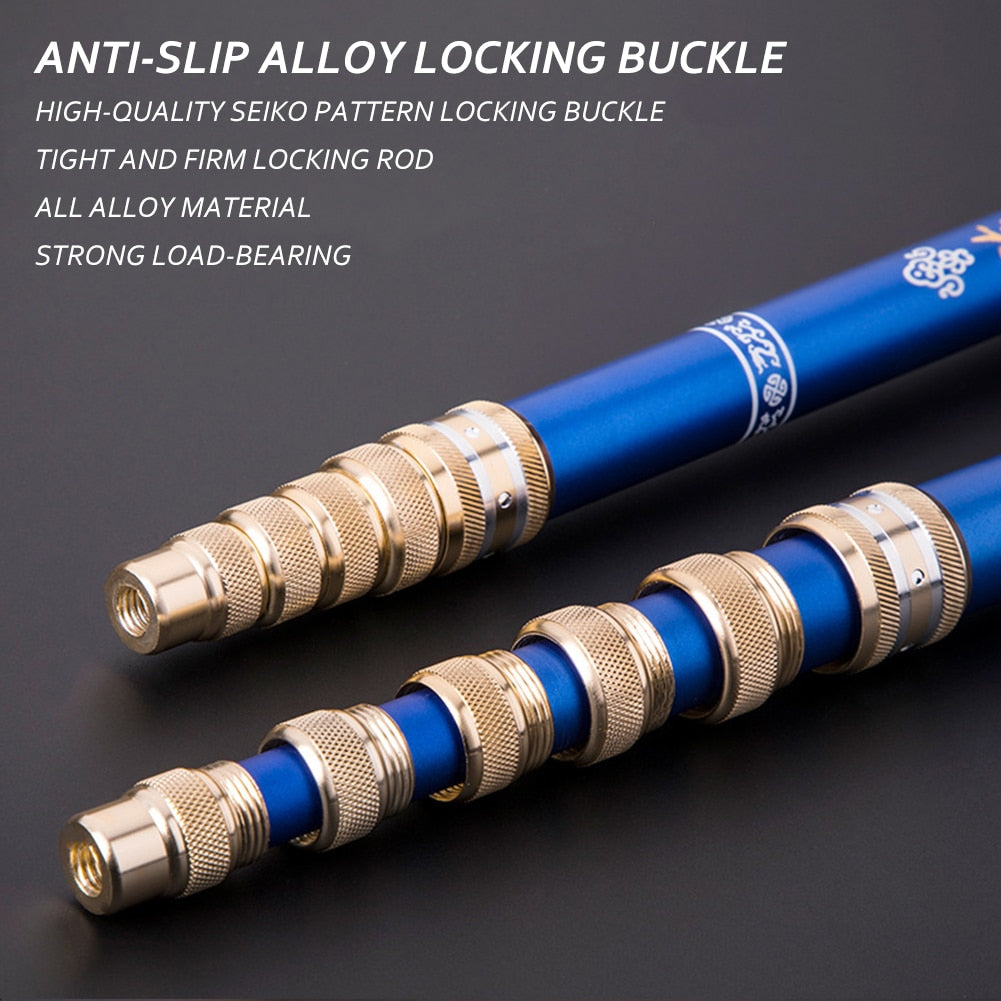 Telescopic Landing Net Triangle Folding